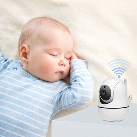 Caméra bébé | Vision HD Nocturne - Mon bébé sûr