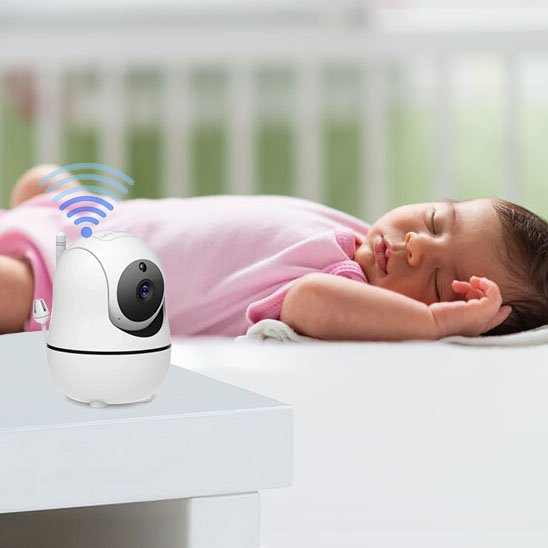 Caméra bébé | Vision HD Nocturne - Mon bébé sûr